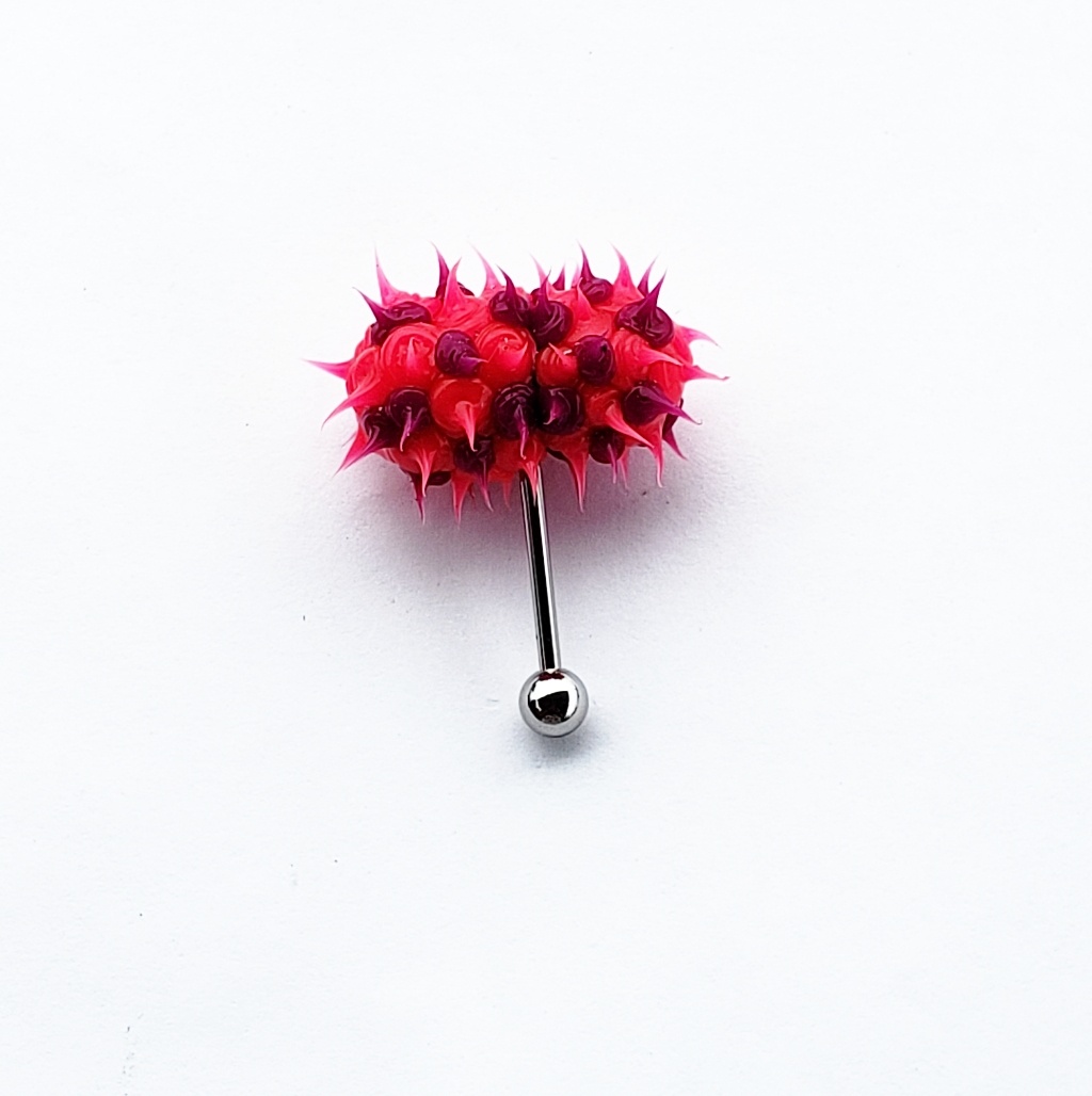 Vibrating Tongue Ring Barbell Piercing Jewelry